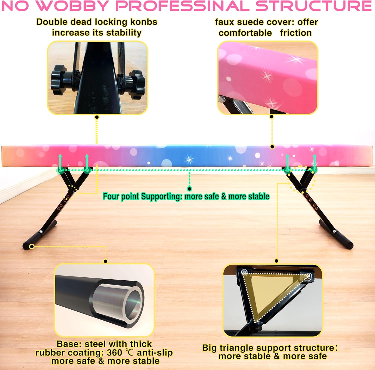 8 Ft Jimnastik Eğik Tahtası, A - Gymnastics Beam Floor incelemesi ve fiyatı