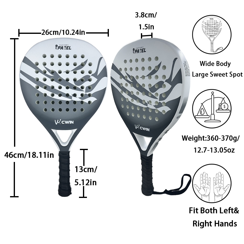 2026 Cwin Padel Raketi Karbon  - Padel Racket Carbon incelemesi ve fiyatı