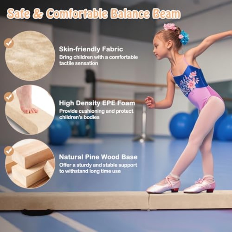 Ev jimnastiği eğitim aleti: 7F - Gymnastics Beam Floor incelemesi ve fiyatı