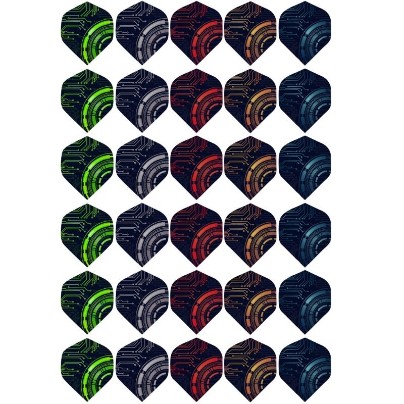 30pcs/paket tüy kuyruk kanadı  - Sports Equipment In Flight incelemesi ve fiyatı