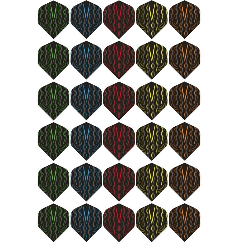 30pcs/paket tüy kuyruk kanadı  - Sports Equipment In Flight incelemesi ve fiyatı